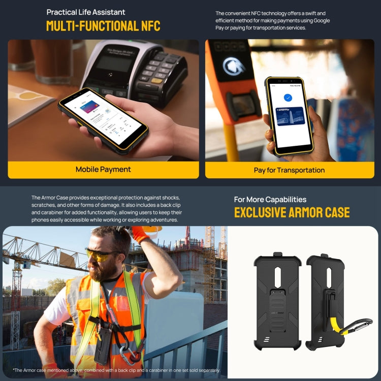 Ulefone Armor X12 Pro, IP68/IP69K Rugged Phone, 5.45 inch Android 14 MediaTek Helio G36 Octa Core, Network: 4G, NFC Ulefone Armor X12 Pro, IP68/IP69K Rugged Phone, 5.45 inch Android 14 MediaTek Helio G36 Octa Core, Network: 4G, NFC